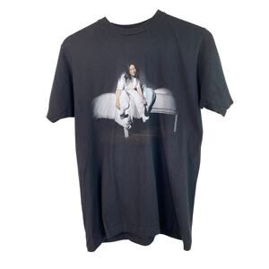 NWOT Billy Eilish 2019 Size M When We All Fall Asleep World Tour T-Shirt